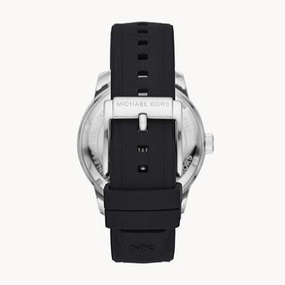 Michael Kors Cunningham Multifunction Blue Dial Black Rubber Strap Watch For Men - MK7160 Buy Now By Michael Kors