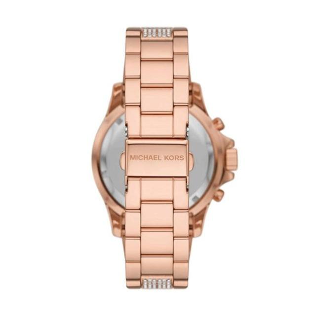 Michael Kors Everest Chronograph Rose Gold Dial Rose Gold Steel Strap Watch For Women - MK7211 Buy Now By Michael Kors