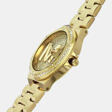 Michael Kors Lennox Three Hand Gold Dial Gold Steel Strap Watch For Women - MK7229 Buy Now By Michael Kors