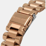 Michael Kors Lexington Chronograph Rose Gold Dial Rose Gold Steel Strap Watch for Women - MK7242 Buy Now By Michael Kors