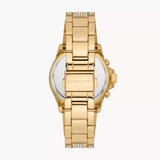 Michael Kors Everest Chronograph Crystals Gold Dial Gold Steel Strap Watch For Women - MK7254 Buy Now By Michael Kors