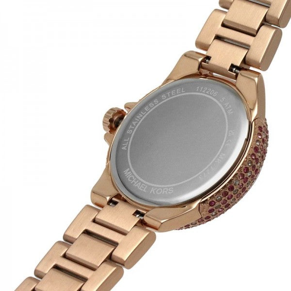 Michael Kors Mini Camille Multifunction Rose Gold Dial Rose Gold Steel Strap Watch For Women - MK7273 Buy Now By Michael Kors