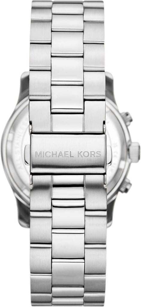 Michael Kors Runway Chronograph Silver Dial Silver Steel Strap Watch For Women - MK7325 Buy Now By Michael Kors