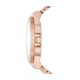 Michael Kors Lennox Three Hand Rose Gold Dial Rose Gold Mesh Strap Watch For Women - MK7336 Buy Now By Michael Kors