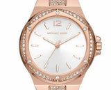 Michael Kors Lennox Three-Hand Silver Dial Rose Gold Steel Strap Watch For Women - MK7362 Buy Now By Michael Kors