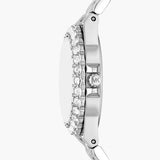 Michael Kors Lennox Three-Hand Blue Dial Silver Steel Strap Watch For Women - MK7397 Buy Now By Michael Kors