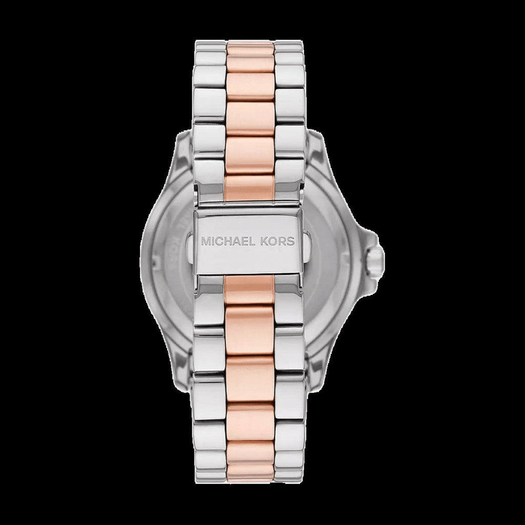 Michael Kors Everest Three Hand Rose Gold Dial Two Tone Steel Strap Watch For Women - MK7402 Buy Now By Michael Kors