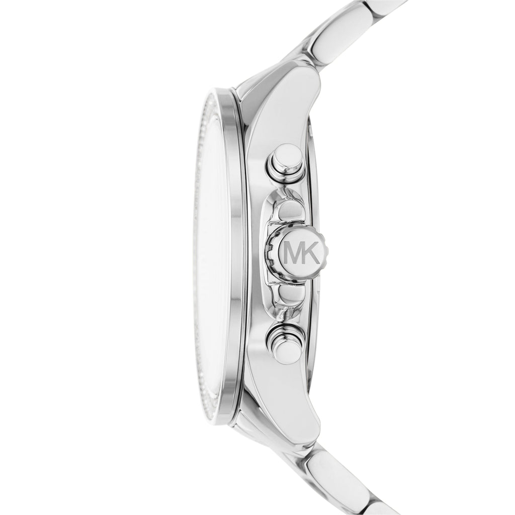 Michael Kors Wren Chronograph Silver Dial Silver Steel Strap Watch for Women - MK7429 Buy Now By Michael Kors