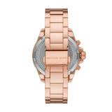 Michael Kors Wren Chronograph Rose Gold Dial Rose Gold Steel Strap Watch for Women - MK7430 Buy Now By Michael Kors