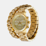 Michael Kors Runway Chronograph Analog Gold Dial Gold Steel Strap Watch for Women - MK7452 Buy Now By Michael Kors