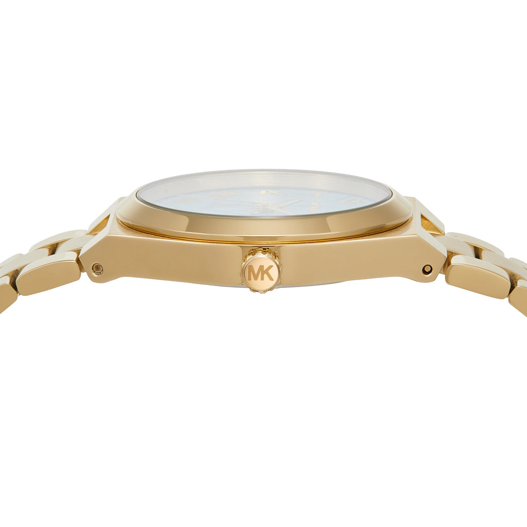 Michael Kors Channing Quartz Gold Dial Gold Steel Strap Watch For Women - MK6623 Buy Now By Michael Kors