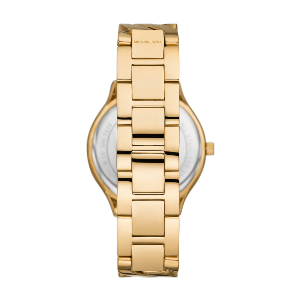 Michael Kors Tibby Multifunction Gold Dial Gold Steel Strap Watch For Women - MK7292 Buy Now By Michael Kors