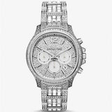 Michael Kors Sage Pavé Limited Edition Crystals Silver Dial Silver Steel Strap Watch for Women - MK7483LE Buy Now By Michael Kors