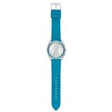 Michael Kors Hadyn Analog Silver Dial Blue Rubber Strap Watch for Women - MK7485 Buy Now By Michael Kors