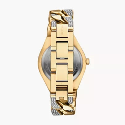 Michael Kors Lennox Pavé Crystals Silver Dial Two Tone Steel Strap Watch for Women - MK7487 Buy Now By Michael Kors