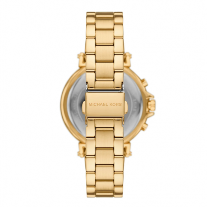 Michael Kors Maren Chronograph Gold Dial Gold Steel Strap Watch for Women - MK7493 Buy Now By Michael Kors
