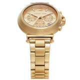 Michael Kors Maren Chronograph Gold Dial Gold Steel Strap Watch for Women - MK7493 Buy Now By Michael Kors