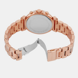 Michael Kors Maren Chronograph Rose Gold Dial Rose Gold Steel Strap Watch for Women - MK7494 Buy Now By Michael Kors