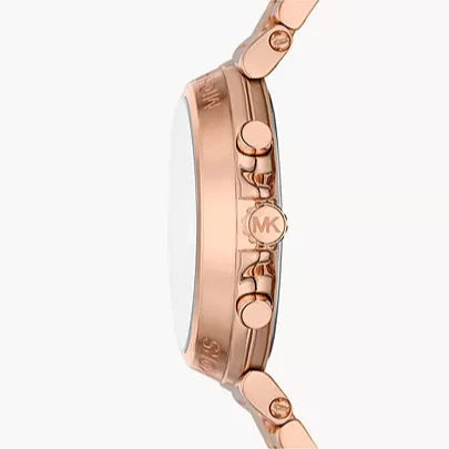 Michael Kors Maren Chronograph Rose Gold Dial Rose Gold Steel Strap Watch for Women - MK7494 Buy Now By Michael Kors