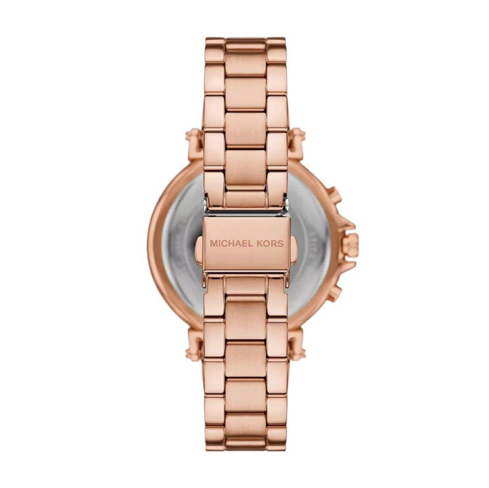 Michael Kors Maren Chronograph Rose Gold Dial Rose Gold Steel Strap Watch for Women - MK7494 Buy Now By Michael Kors