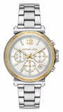 Michael Kors Maren Chronograph Silver Dial Silver Steel Strap Watch for Women - MK7495 Buy Now By Michael Kors