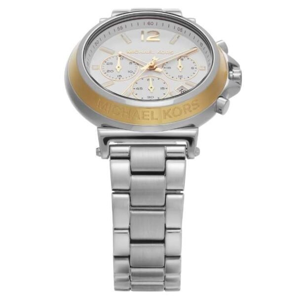 Michael Kors Maren Chronograph Silver Dial Silver Steel Strap Watch for Women - MK7495 Buy Now By Michael Kors