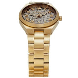 Michael Kors Lennox Three-Hand Gold Dial Gold Steel Strap Watch for Women - MK7500 Buy Now By Michael Kors