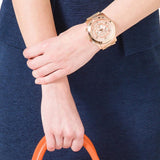 Michael Kors Runway Chronograph Rose Gold Dial Rose Gold Steel Strap Watch for Men - MK8096 Buy Now By Michael Kors