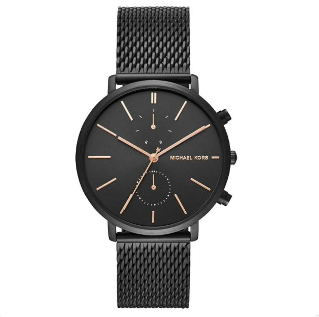 Michael Kors Jaryn Black Dial Black Stainless Steel Strap Watch for Men - MK8504 Buy Now By Michael Kors