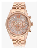 Michael Kors Lexington Rose Gold Dial Rose Gold Stainless Steel Strap Watch for Men - MK8580 Buy Now By Michael Kors