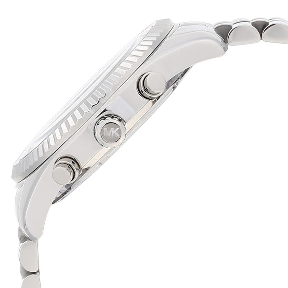 Michael Kors Lexington Chronograph Black Dial Black Steel Strap Watch For Men - MK8602 Buy Now By Michael Kors