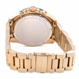 Michael Kors Brecken Chronograph Black Dial Gold Steel Strap Watch For Men - MK8848 Buy Now By Michael Kors