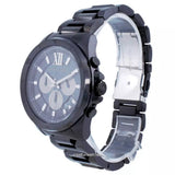 Michael Kors Brecken Chronograph Black Dial Black Steel Strap Watch For Men - MK8858 Buy Now By Michael Kors