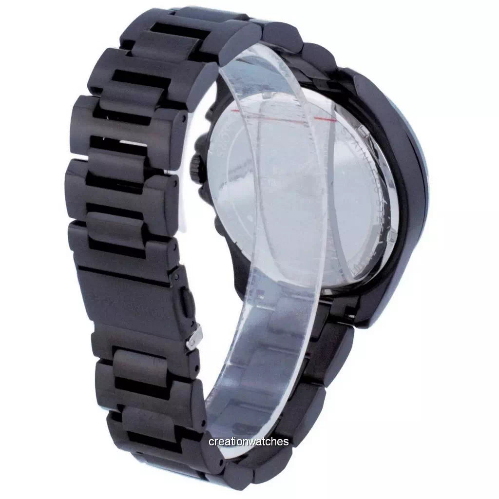 Michael Kors Brecken Chronograph Black Dial Black Steel Strap Watch For Men - MK8858 Buy Now By Michael Kors