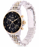 Michael Kors Bayville Chronograph Black Dial Two Tone Steel Strap Watch For Women - MK8872 Buy Now By Michael Kors