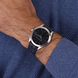 Michael Kors Slim Runway Analog Blue Dial Blue Leather Strap Watch For Men - MK8907 Buy Now By Michael Kors