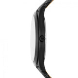 Michael Kors Slim Runway Black Dial Black Leather Strap Watch For Men - MK8908 Buy Now By Michael Kors