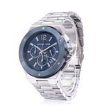 Michael Kors Lennox Chronograph Blue Dial Silver Steel Strap Watch For Men - MK8938 Buy Now By Michael Kors