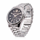 Michael Kors Lexington Quartz Black Dial Silver Steel Strap Watch For Women - MK8946 Buy Now By Michael Kors