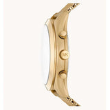 Michael Kors Slim Runway Chronograph Black Dial Gold Mesh Strap Watch For Men - MK9057 Buy Now By Michael Kors