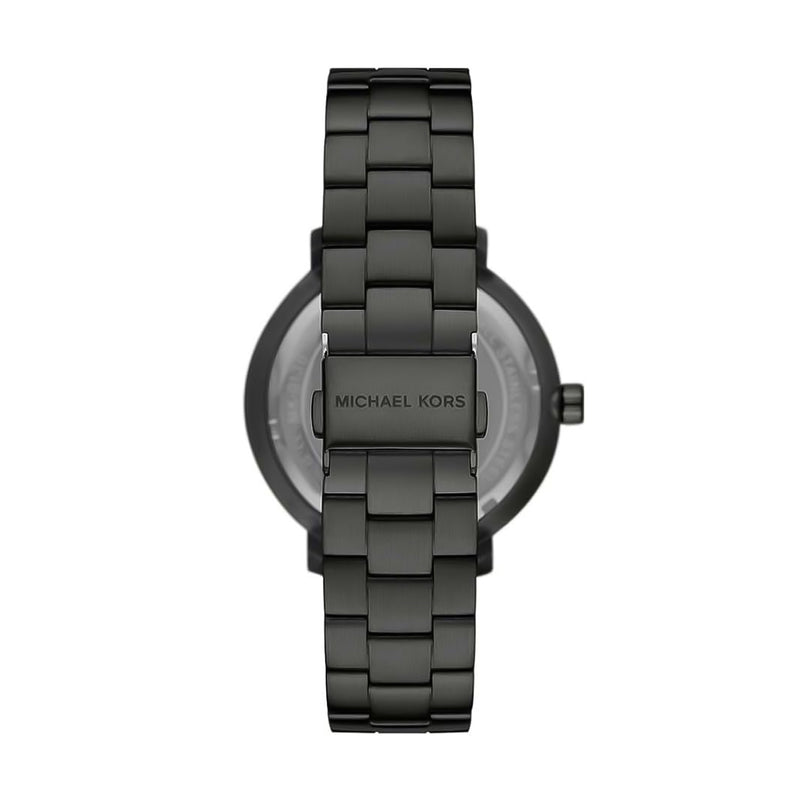 Michael Kors Blake Three-Hand Black Dial Black Steel Strap Watch for Men - MK9135 Buy Now By Michael Kors