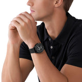 Michael Kors Accelerator Chronograph Black Dial Black Nylon Strap Watch for Men - MK9143 Buy Now By Michael Kors