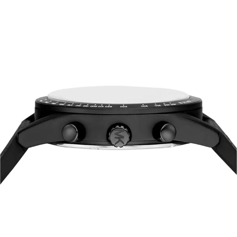 Michael Kors Accelerator Chronograph Black Dial Black Nylon Strap Watch for Men - MK9143 Buy Now By Michael Kors