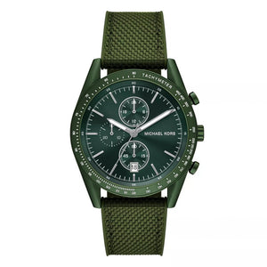 Michael Kors Accelerator Chronograph Green Dial Green Nylon Strap Watch for Men - MK9144 Buy Now By Michael Kors