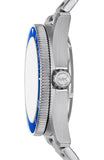 Michael Kors Maritime Three-Hand Blue Dial Silver Steel Strap Watch for Men - MK9160 Buy Now By Michael Kors
