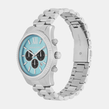 Michael Kors Lexington Chronograph Blue Dial Silver Steel Strap Watch for Men - MK9165 Buy Now By Michael Kors