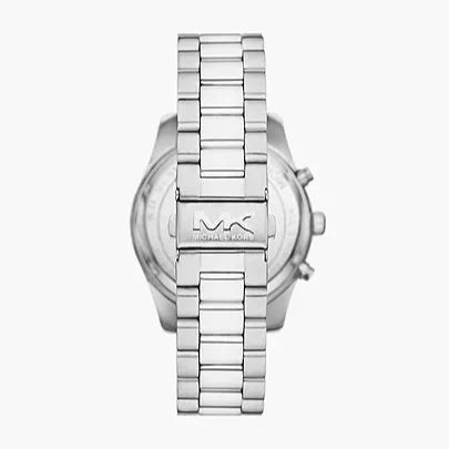 Michael Kors Lexington Chronograph Blue Dial Silver Steel Strap Watch for Men - MK9165 Buy Now By Michael Kors
