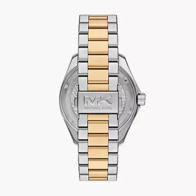 Michael Kors Maritime Three-Hand Blue Dial Two Tone Steel Strap Watch for Men - MK9169 Buy Now By Michael Kors