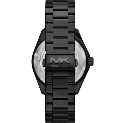Michael Kors Maritime Three Hand Black Dial Black Steel Strap Watch for Men - MK9181 Buy Now By Michael Kors