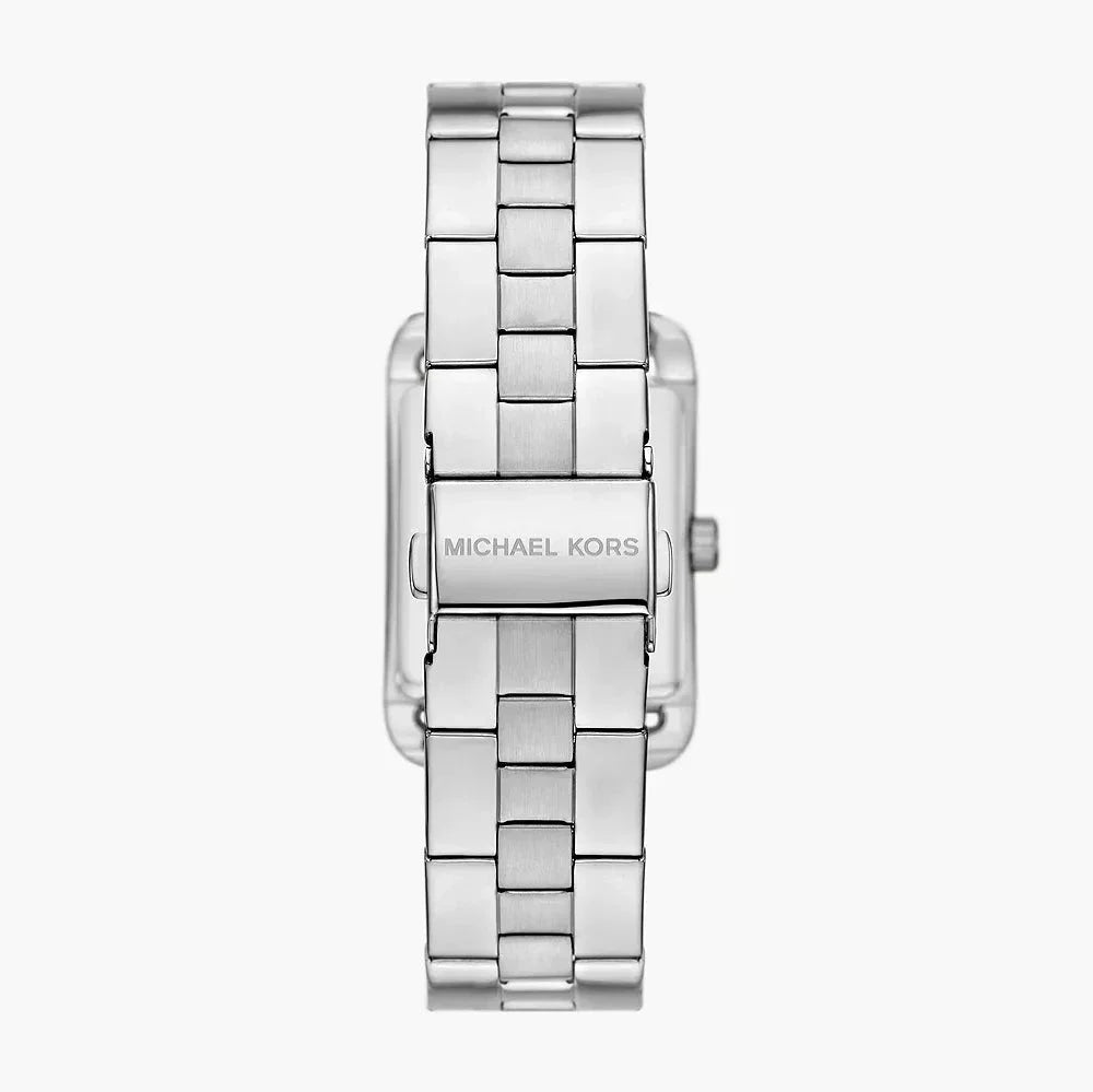 Michael Kors Monroe Three Hand Silver Dial Silver Steel Strap Watch for Women - MKO1033 Buy Now By Michael Kors
